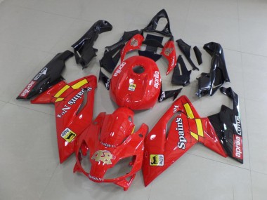 06-11 Red and Black RS125 Motorcycle Fairings