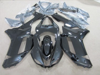 07-08 Black ZX6R Full Motorcycle Fairing Kits