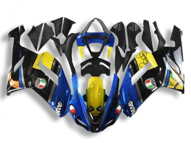 07-08 Blue Shark ZX6R Motorcycle Fairings