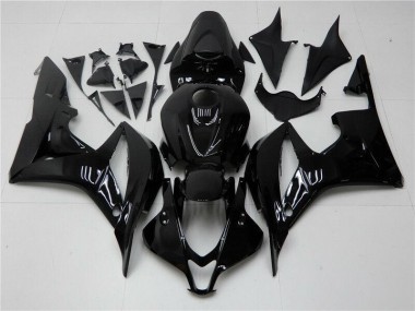 07-08 Glossy Black CBR600RR Motorcycle Fairings