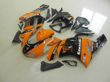 07-08 Orange Monster ZX6R Motorcycle Fairings