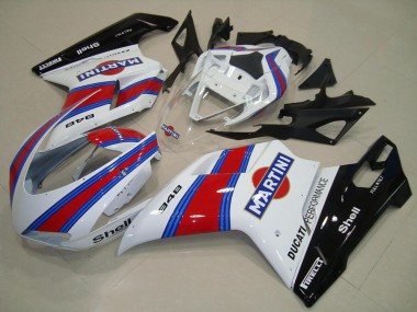 07-14 Martini Ducati 848 1098 1198 Motorcycle Fairings