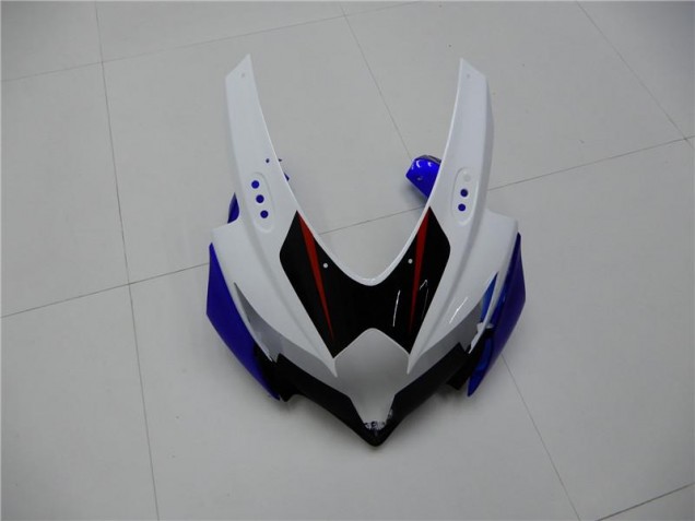 08-10 White Blue GSXR 600/750 Motorcycle Fairings