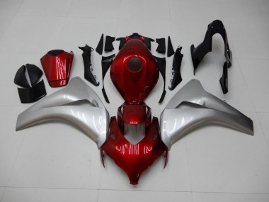 08-11 Red Silver CBR1000RR Motorcycle Fairing