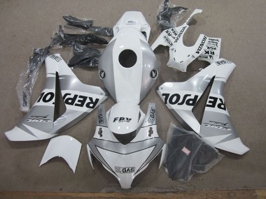 08-11 White Repsol CBR1000RR Motorcycle Fairing