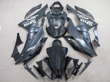 08-16 Black White YZF R6 Motorcycle Fairings