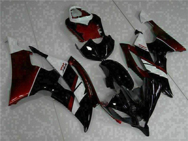 08-16 Black YZF R6 ABS Motorcycle Fairing