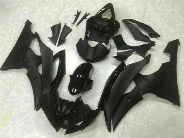 08-16 Black YZF R6 ABS Motorcycle Fairings