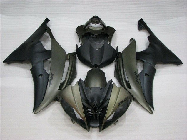 08-16 Black YZF R6 Aftermarket Motorcycle Fairing