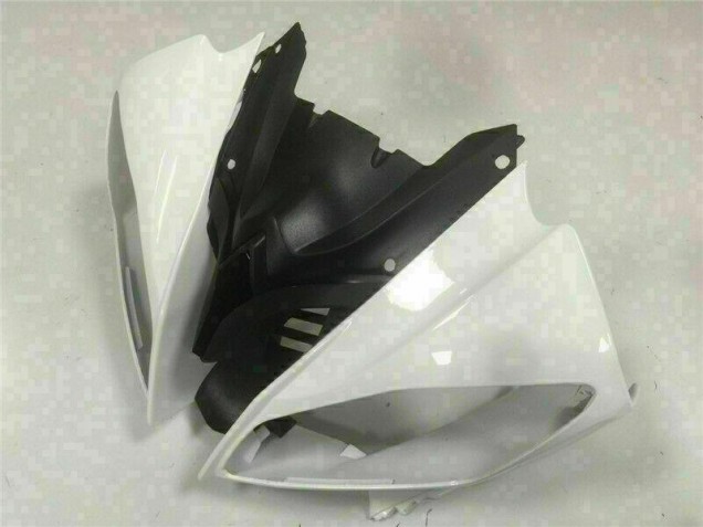 08-16 White YZF R6 Motorcycle Fairings