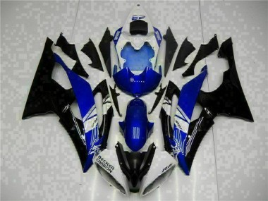 08-16 Blue Black YZF R6 Full Motorcycle Fairing Kits