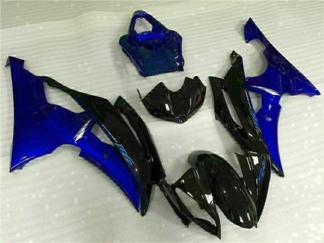 08-16 Blue Black YZF R6 Motorcycle Bodywork