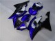 08-16 Blue Black YZF R6 Motorcycle Fairing