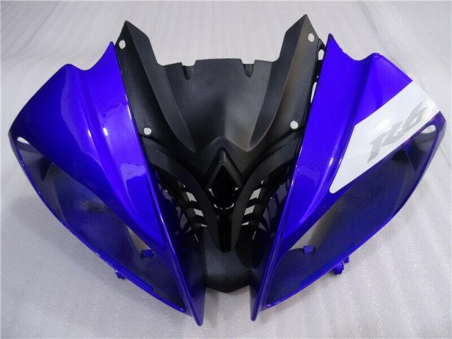 08-16 Blue Black YZF R6 Motorcycle Fairing