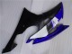 08-16 Blue Black YZF R6 Motorcycle Fairing