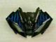 08-16 Blue Flame Black YZF R6 Motorcycle Fairings