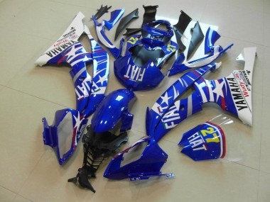 08-16 Blue Star Fiat YZF R6 Motorcycle Fairings