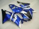 08-16 Blue White Black YZF R6 Motorcycle Fairing