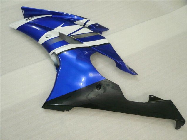 08-16 Blue White Black YZF R6 Motorcycle Fairing