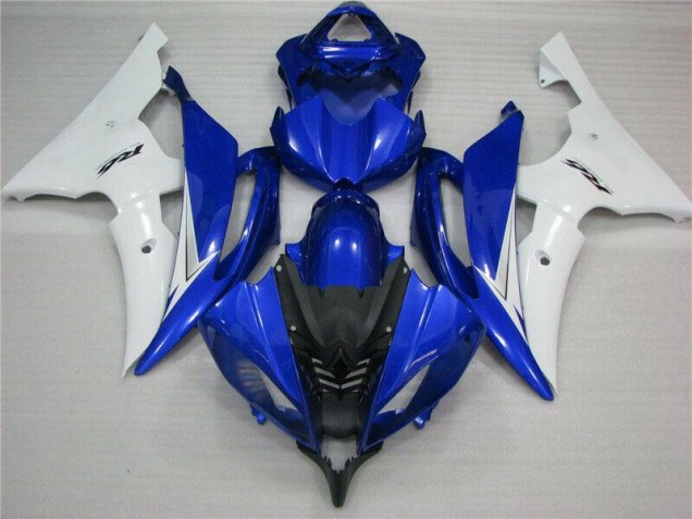 08-16 Blue White Black YZF R6 Motorcycle Fairings