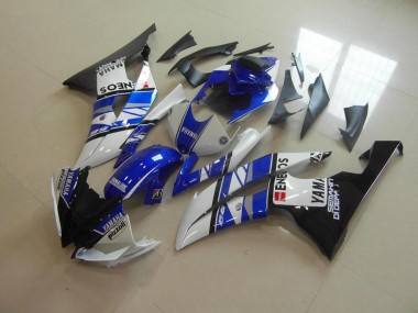 08-16 Blue White Blue White ENEOS YZF R6 Motorcycle Fairings