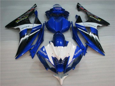 08-16 Blue YZF R6 Motorcycle Fairings