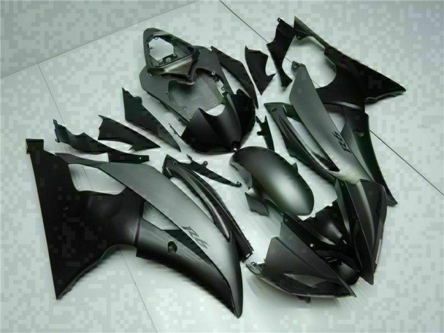 08-16 Grey Black YZF R6 Motorcycle Fairing