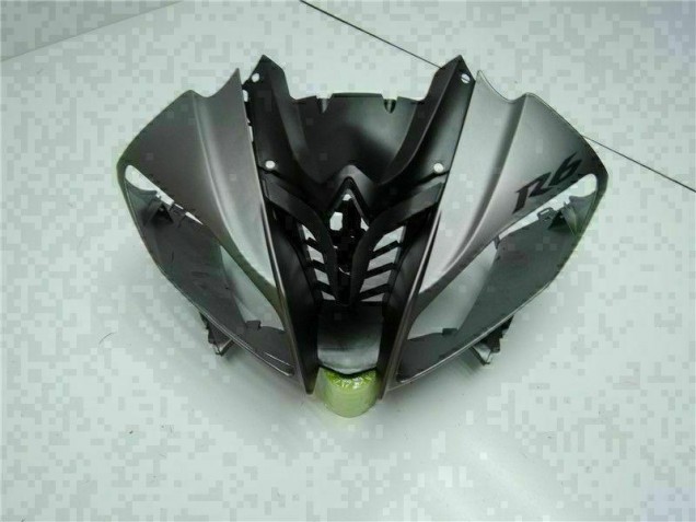 08-16 Grey Black YZF R6 Motorcycle Fairing