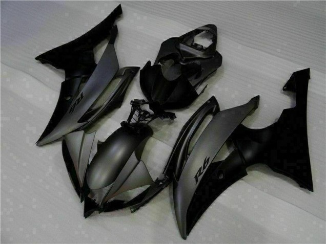 08-16 Matte Black YZF R6 Motorcycle Bodywork