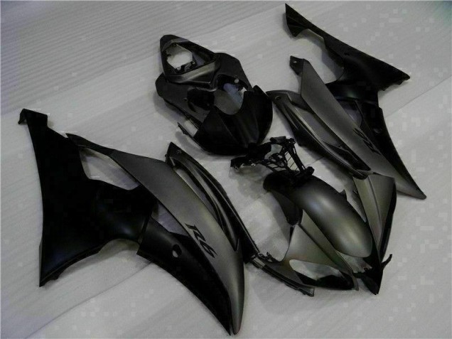 08-16 Matte Black YZF R6 Motorcycle Bodywork