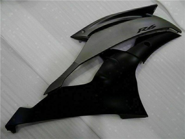 08-16 Matte Black YZF R6 Motorcycle Bodywork