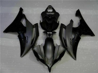 08-16 Matte Black YZF R6 Motorcycle Bodywork