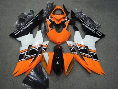 08-16 Orange Black Motul YZF R6 Motorcycle Fairings