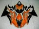 08-16 Orange Black YZF R6 Motorcycle Fairings