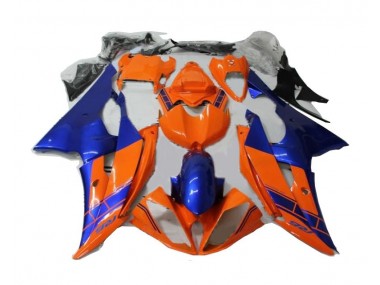 08-16 Orange Blue YZF R6 Motorcycle Fairings