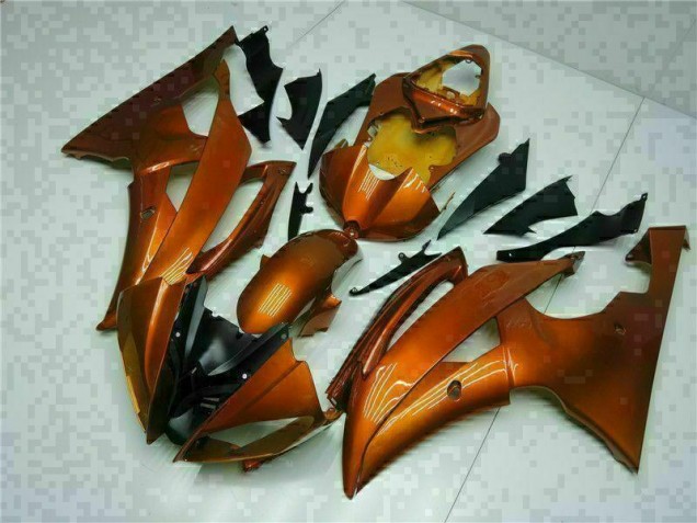 08-16 Orange YZF R6 Motorcycle Fairing