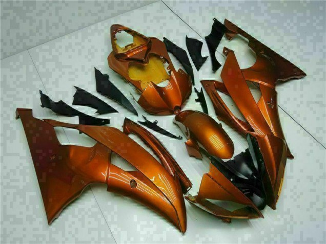 08-16 Orange YZF R6 Motorcycle Fairing