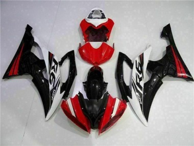 08-16 Red Black YZF R6 Motorcycle Fairings