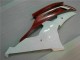 08-16 Red White YZF R6 Motorcycle Fairings