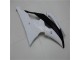 08-16 White Black YZF R6 Motorcycle Fairing & Bodywork