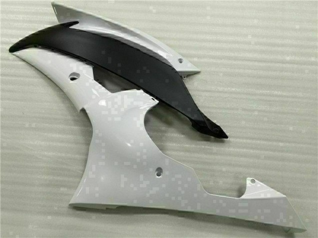 08-16 White Black YZF R6 Motorcycle Fairing Kits & Plastic