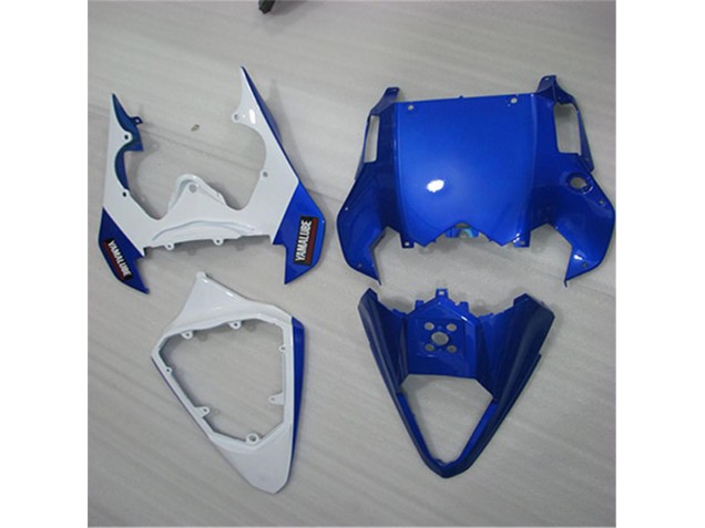 08-16 White Blue Black YZF R6 Motorcycle Fairings