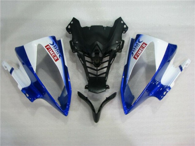 08-16 White Blue Sterilgarda Volvo YZF R6 Motorcycle Fairings