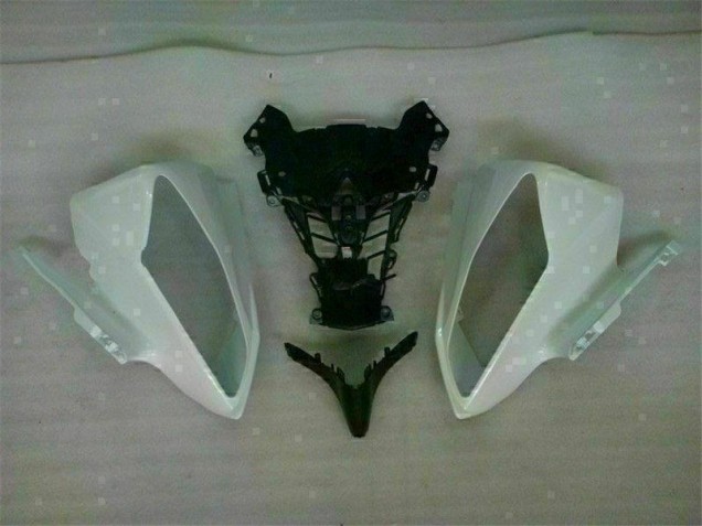 08-16 White YZF R6 Full Motorcycle Fairing Kits