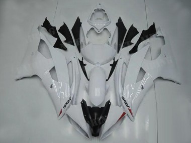 08-16 White YZF R6 Motorcycle Bodywork