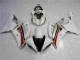 08-16 White YZF R6 Motorcycle Fairing