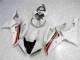 08-16 White YZF R6 Motorcycle Fairing