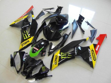 08-16 Yellow Monster YZF R6 Motorcycle Fairing