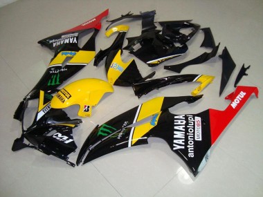 08-16 Yellow Monster YZF R6 Motorcycle Fairings