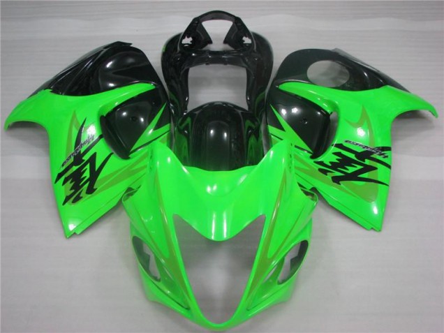08-19 Green Black GSXR 1300 Hayabusa Motorcycle Fairings